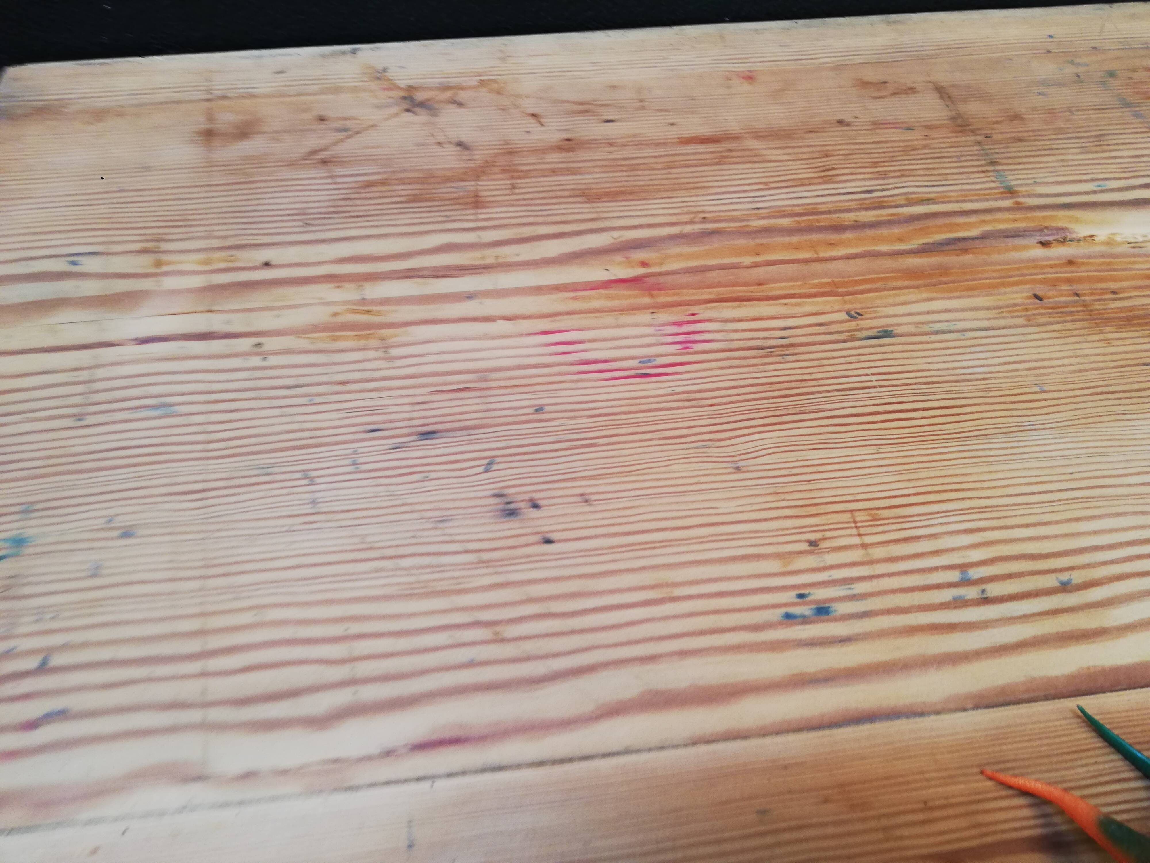 Folding table in wood brewery-guinguette, 6/8 cutlery