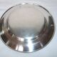 Round table service table tray Silver metal punch WMF