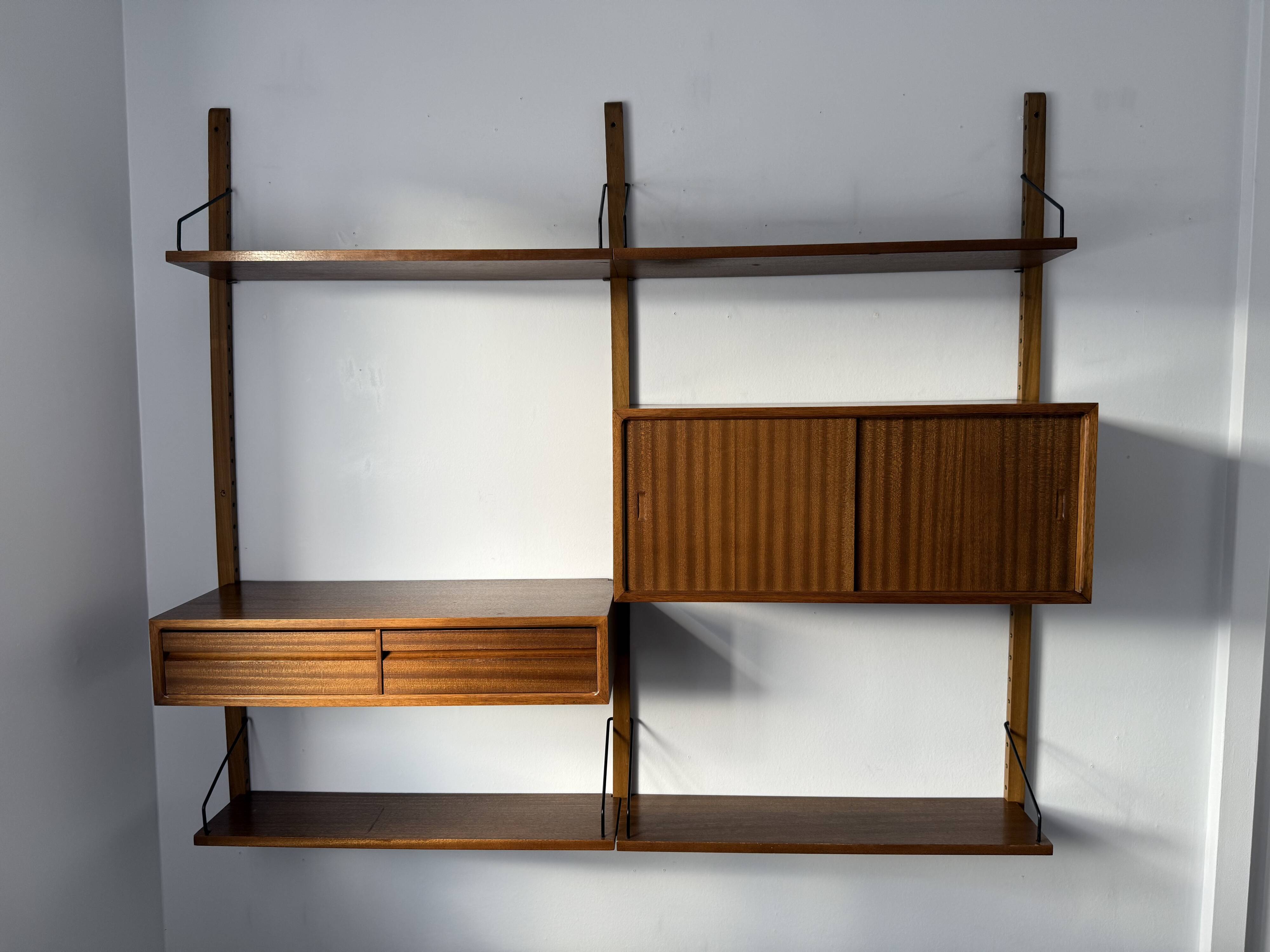 Poul Cadovius Denmark Scandinavian Bookcase, 1960s