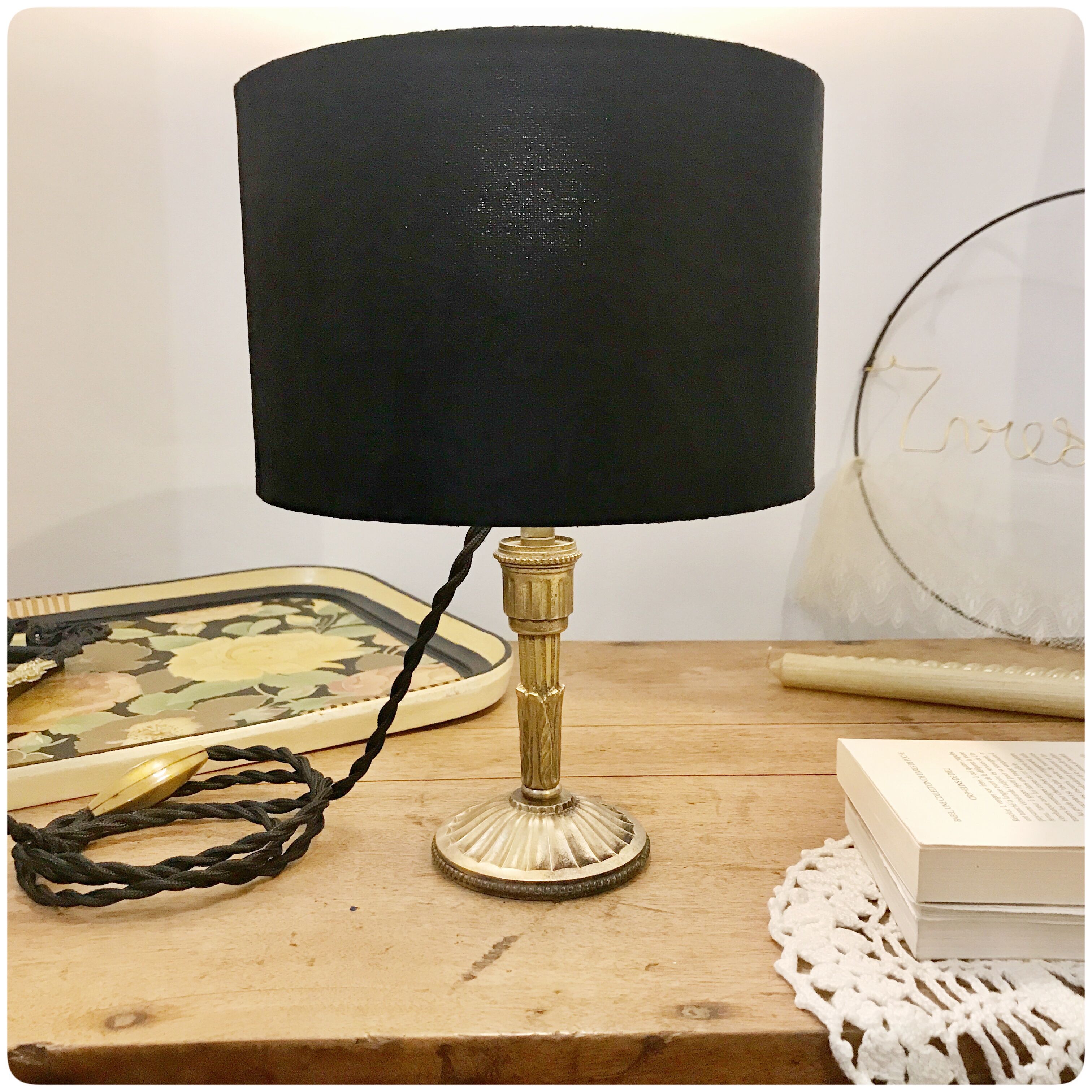 Brass lamp