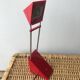 Red IKEA designer lamp from the 80s