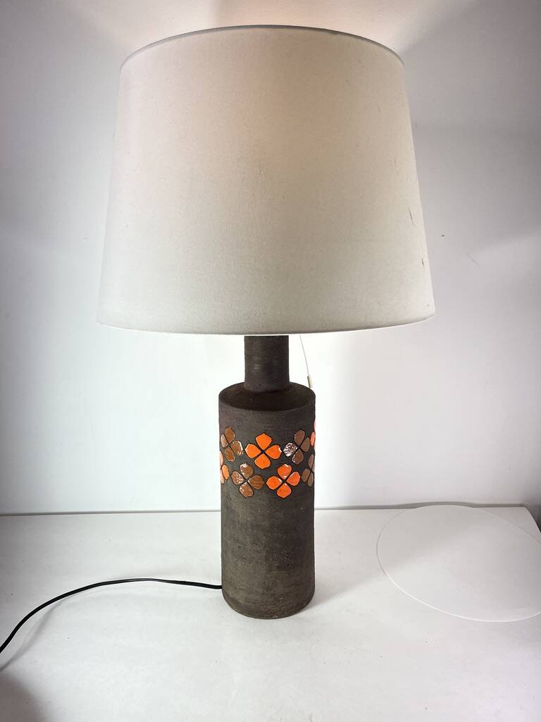 Lampe Aldo Londi Bitossi céramique 1960 vintage Italie