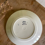 4 flat plates old Gaston Badonviller