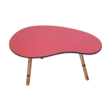 Table basse en vinyle