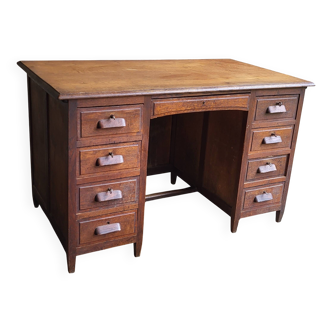 Bureau ministre en chêne