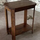 Console Art Déco en chêne – époque 1920-1930