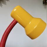 Memphis style lamp, 80s primary colors