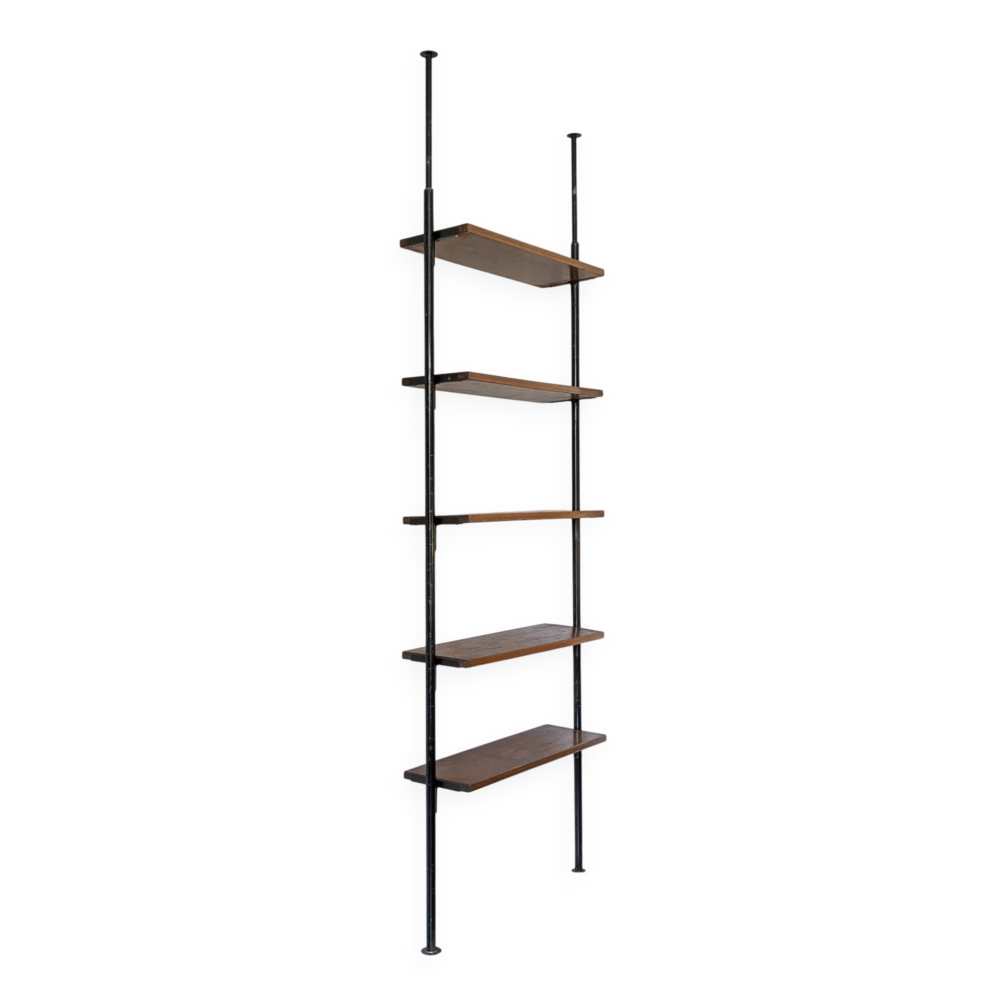 Modular shelf floor/ceiling, Switzerland 1960