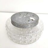 Ceiling lamp applied molded glass