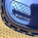 Guzzini Italy Plexiglas bread or fruit basket