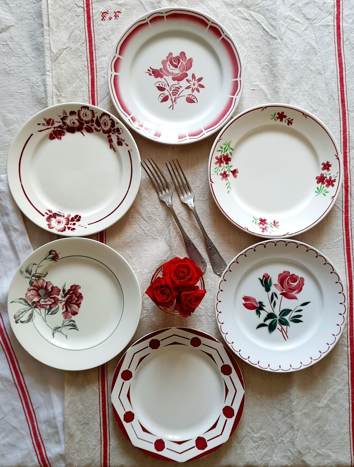 Mismatched flat plates