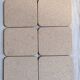 Set of 6 vintage Jason "Still Life Fruit" coasters, cork and durable.