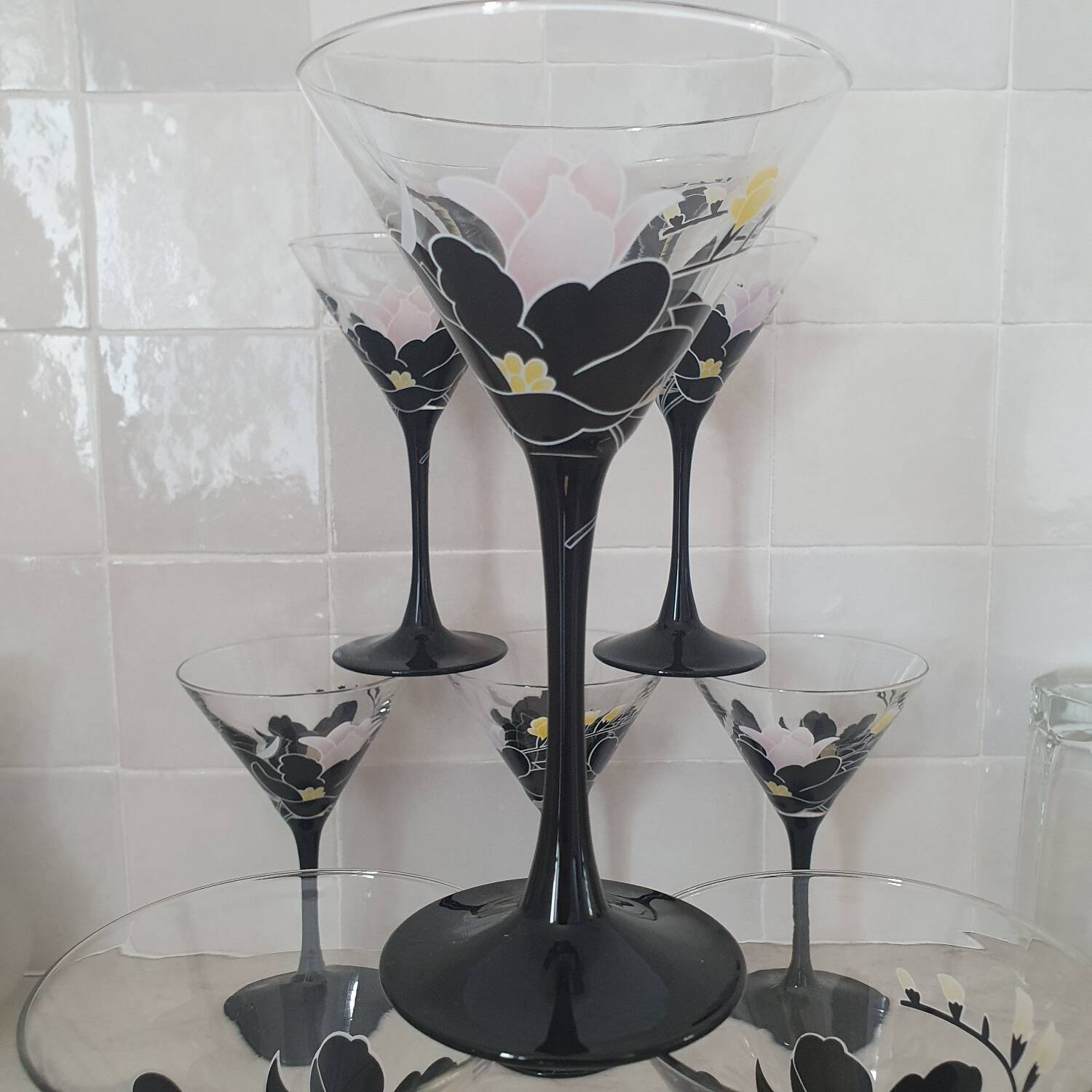 Luminarc Anais cocktail glasses