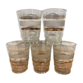 Set of 5 granite cup water glasses