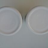 Pair of opaline jars