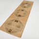 3x11 Cinnamon Color Turkish Runner Rug, Anatolian Vintage Rug, 92x321Cm