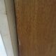 Curved showcase library carved wood 2 doors mahogany English style