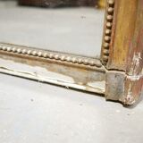 Old rectangular mirror Louis Philippe 150cm x 107cm