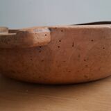 Large antique wooden bowl