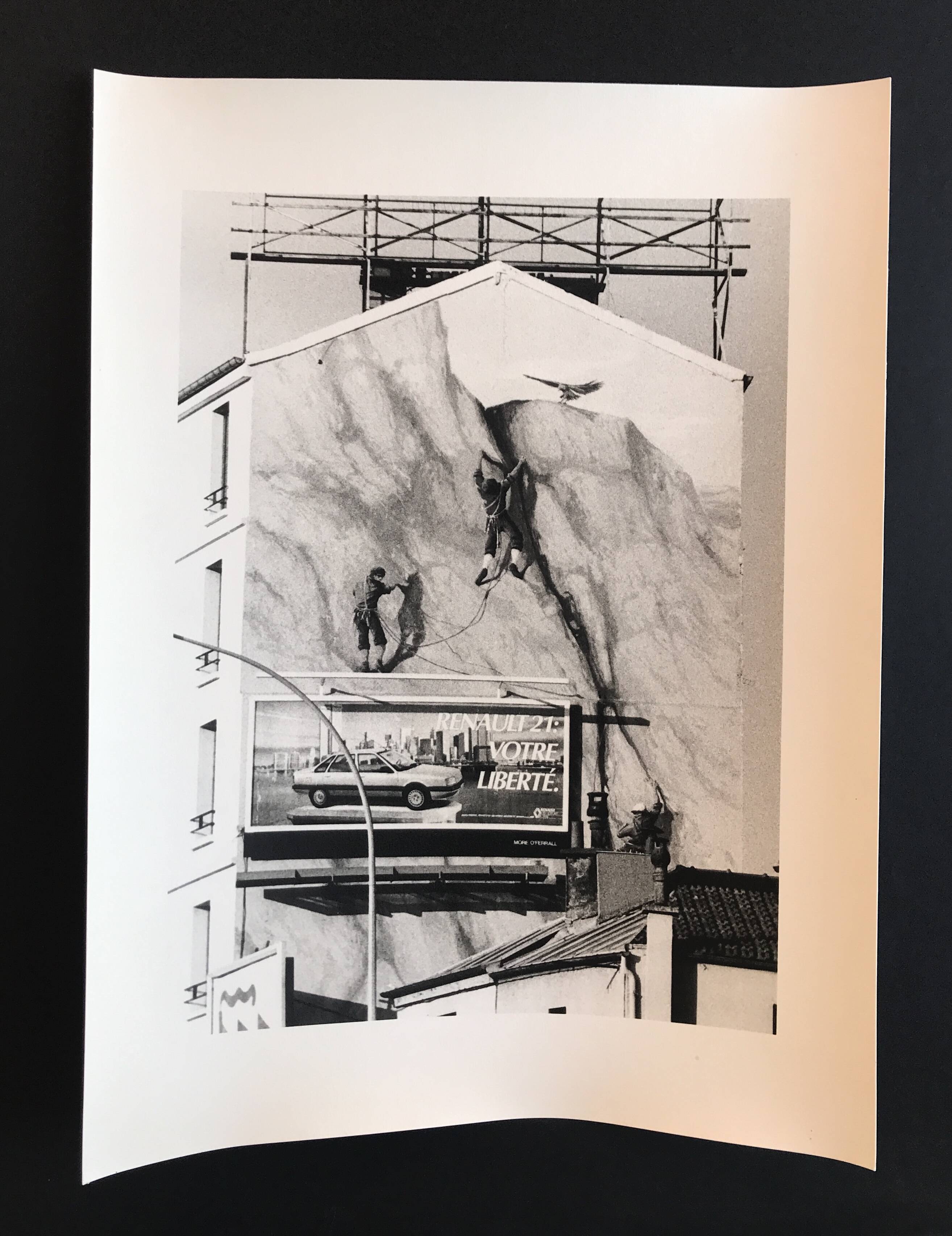 Rosine nusimovici, untitled (the black cow), 1987. black and white silver print