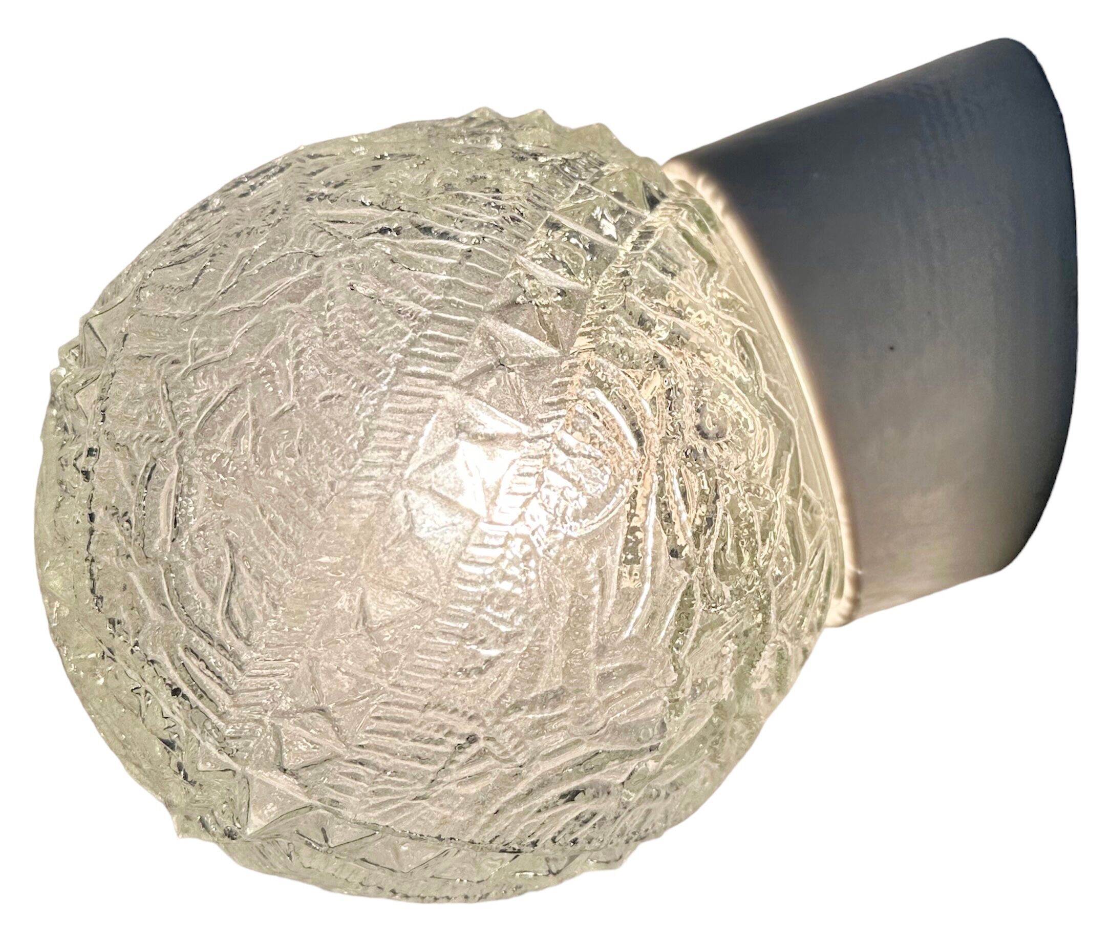 Vintage White Porcelain Wall Light, 1970s