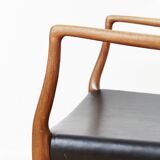 Chaise Niels Otto Møller n°65 pour JL Møller