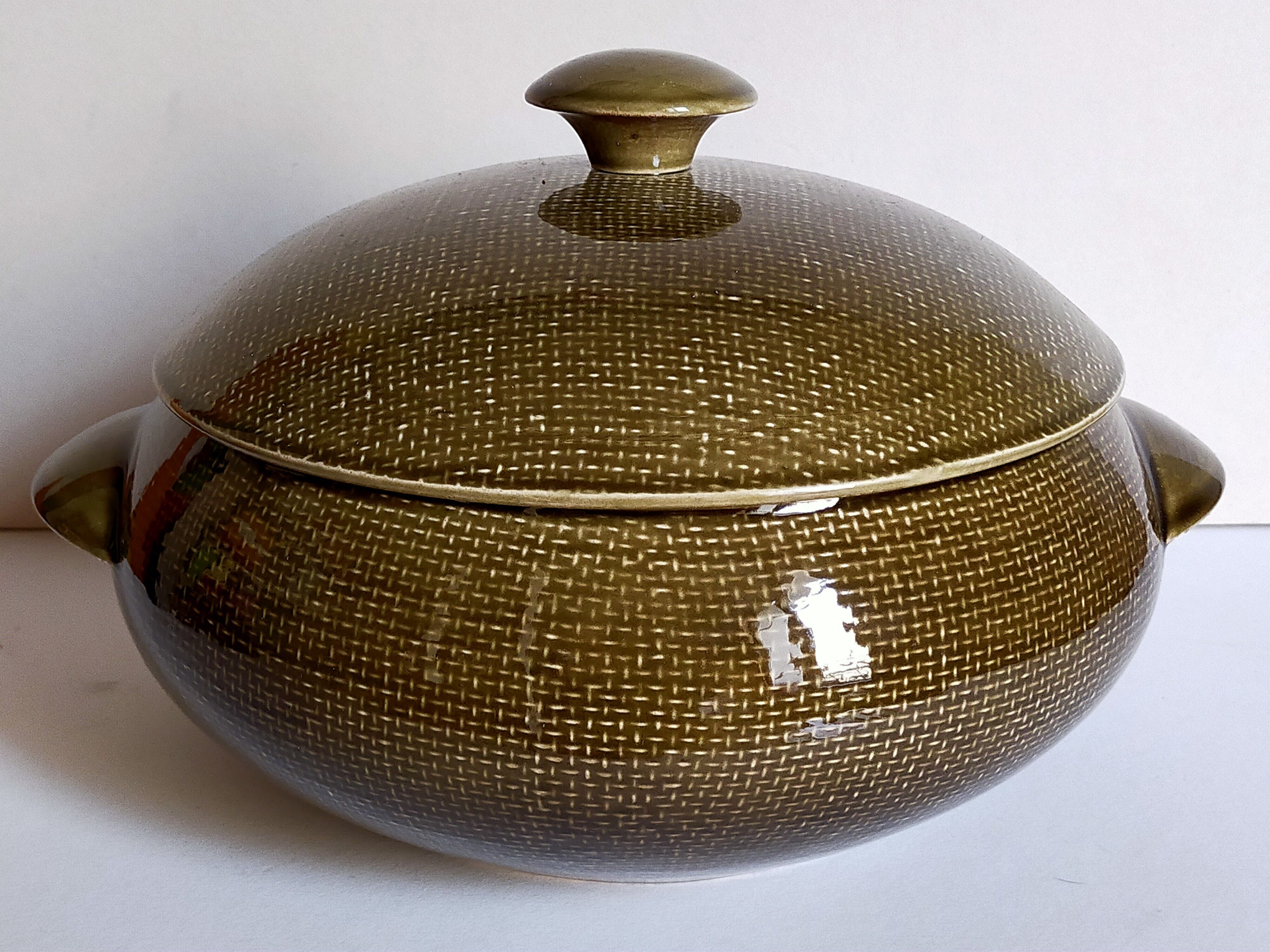 Soupière de Salins service "Miramar" 50s