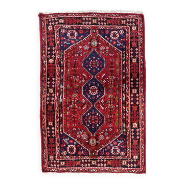 Tapis Vintage Shiraz Fait Main – 97 x 151 cm - 1C1018