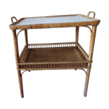 Serving in rattan and wicker