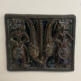 Ceramic Wall Plaque from Søholm Denmark