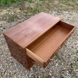 Dresser 4 drawers in varnished veneer