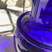 Cobalt Blue Blown Glass Carafe - Metropolitan Museum of Art New York