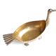 Trinket bowl bird in brass, years 60