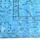 2x9 Vintage Light Blue Kitchen Runner Rug, 65x276Cm