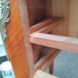 Old louis xv style marquetry chest of drawers