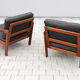 Sofa and armchairs designed by Illum Wikkelso