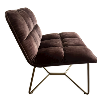 Fauteuil velours