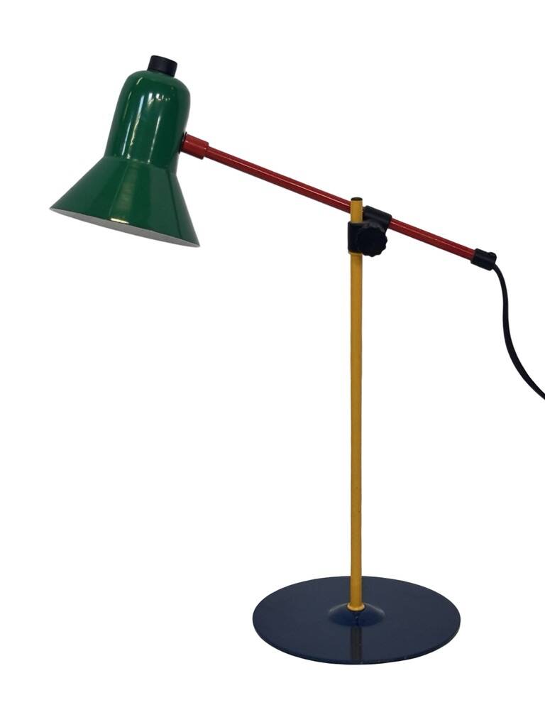 Lampe de bureau massive vintage, années 1980