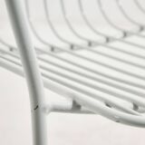 Fauteuil de jardin empilable, lot de 6