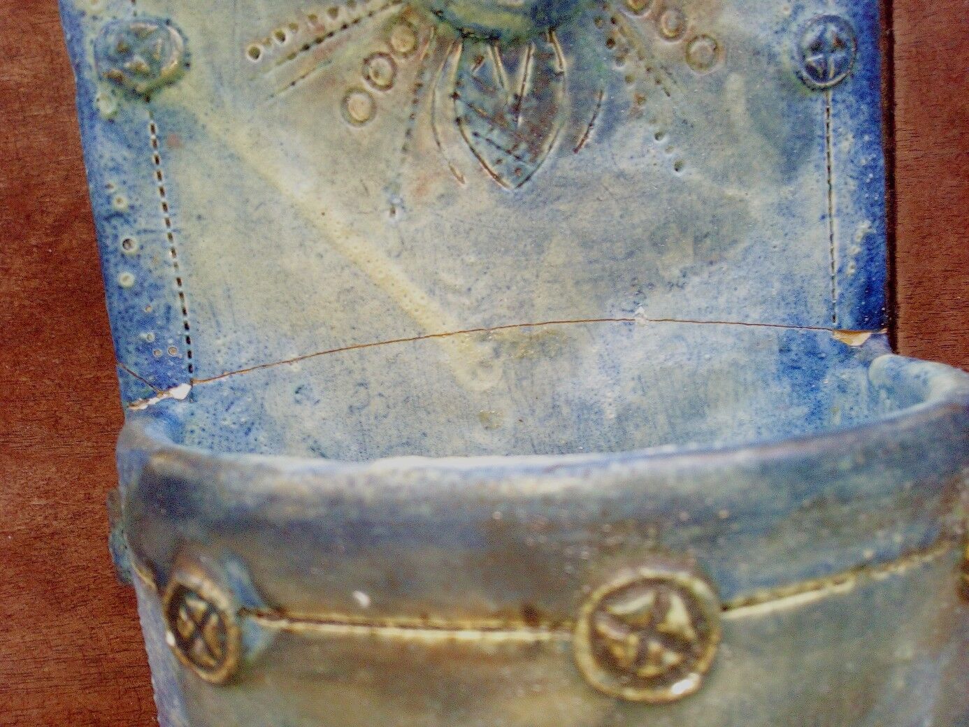 Pottery salt pot Françoise Chedeville