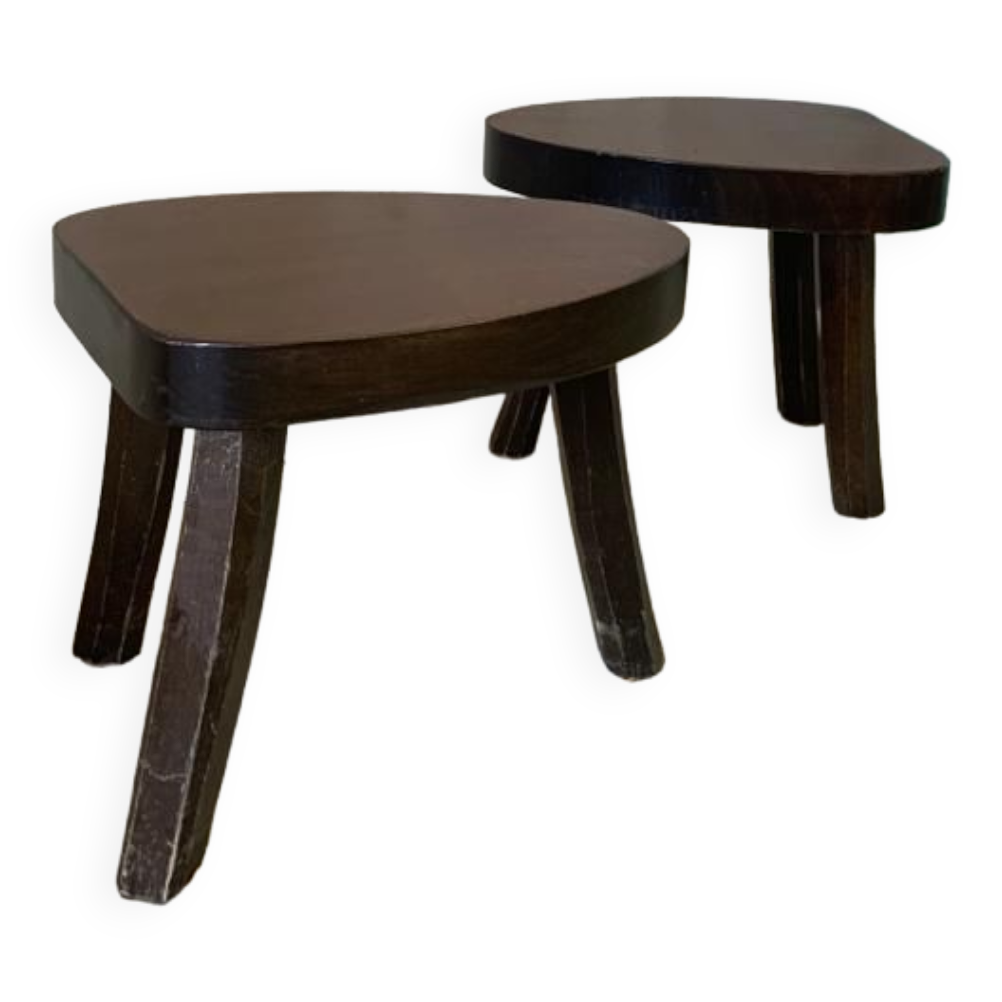 Pair of rustic stools