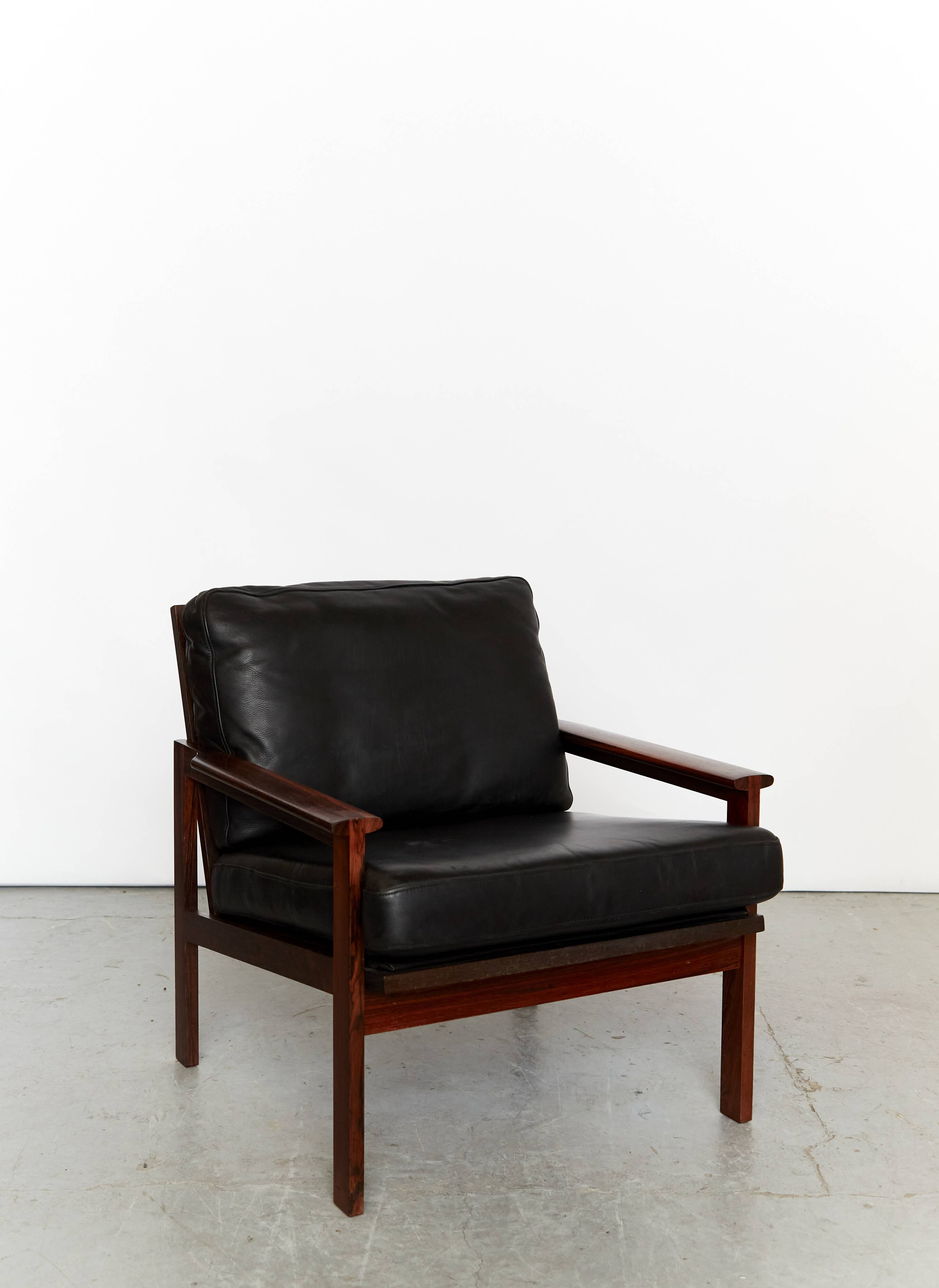 Fauteuil Mid-Century "Capella" par Illum Wikkelsø pour Niels Eilersen