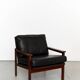 Fauteuil Mid-Century "Capella" par Illum Wikkelsø pour Niels Eilersen