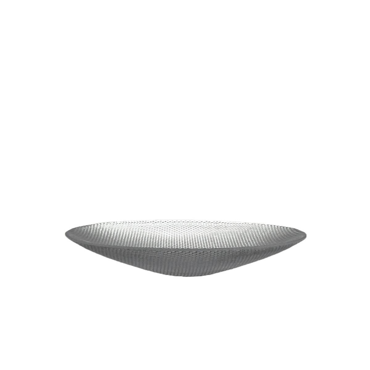 Glass dish Trigona for Holmegaard, Denmark 1980s
