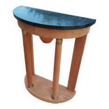 Old empire style console with marble top