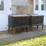 Pair of Art Deco bedside tables