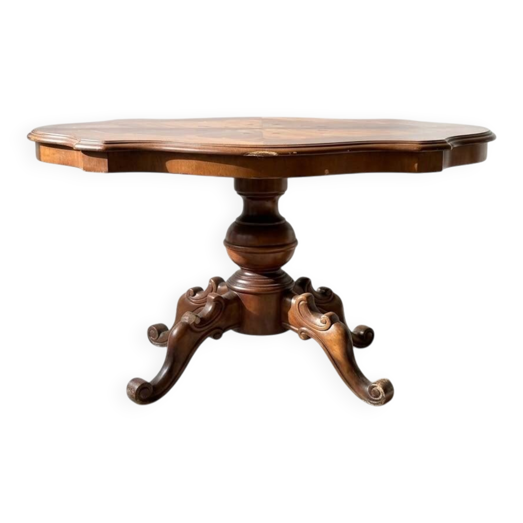 Art Deco violin wood table