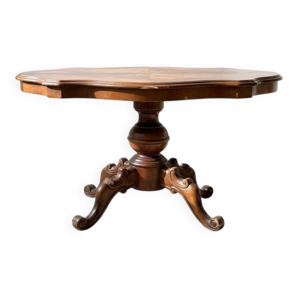 Table Art Déco bois violon