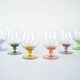 Set of cognac glasses, Italian design, 1970s, production: Italy