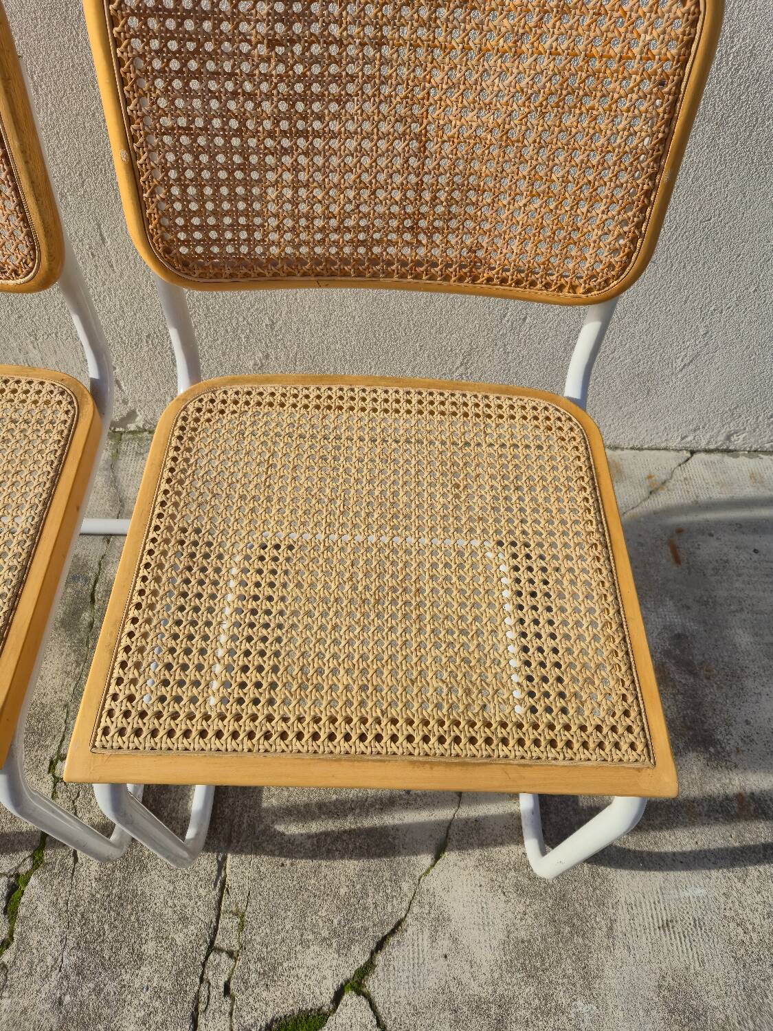Paire de chaises Marcel Breuer modèle B32 vintage